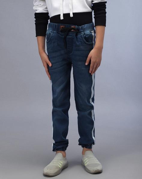 solid  stretch jeans