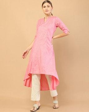 solid anarkali kurta