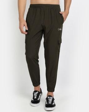 solid ankle length track pant