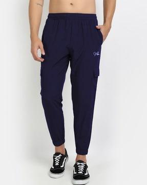 solid ankle length track pant