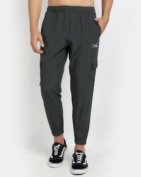 solid ankle length track pant