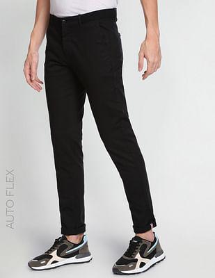 solid autoflex casual trouser