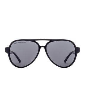 solid aviator sunglasses