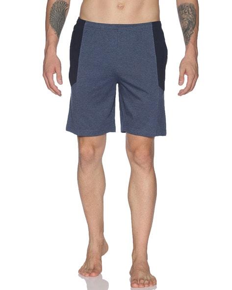 solid bermuda shorts