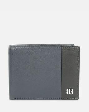 solid bi-fold wallet