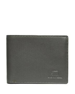 solid bi-fold wallet
