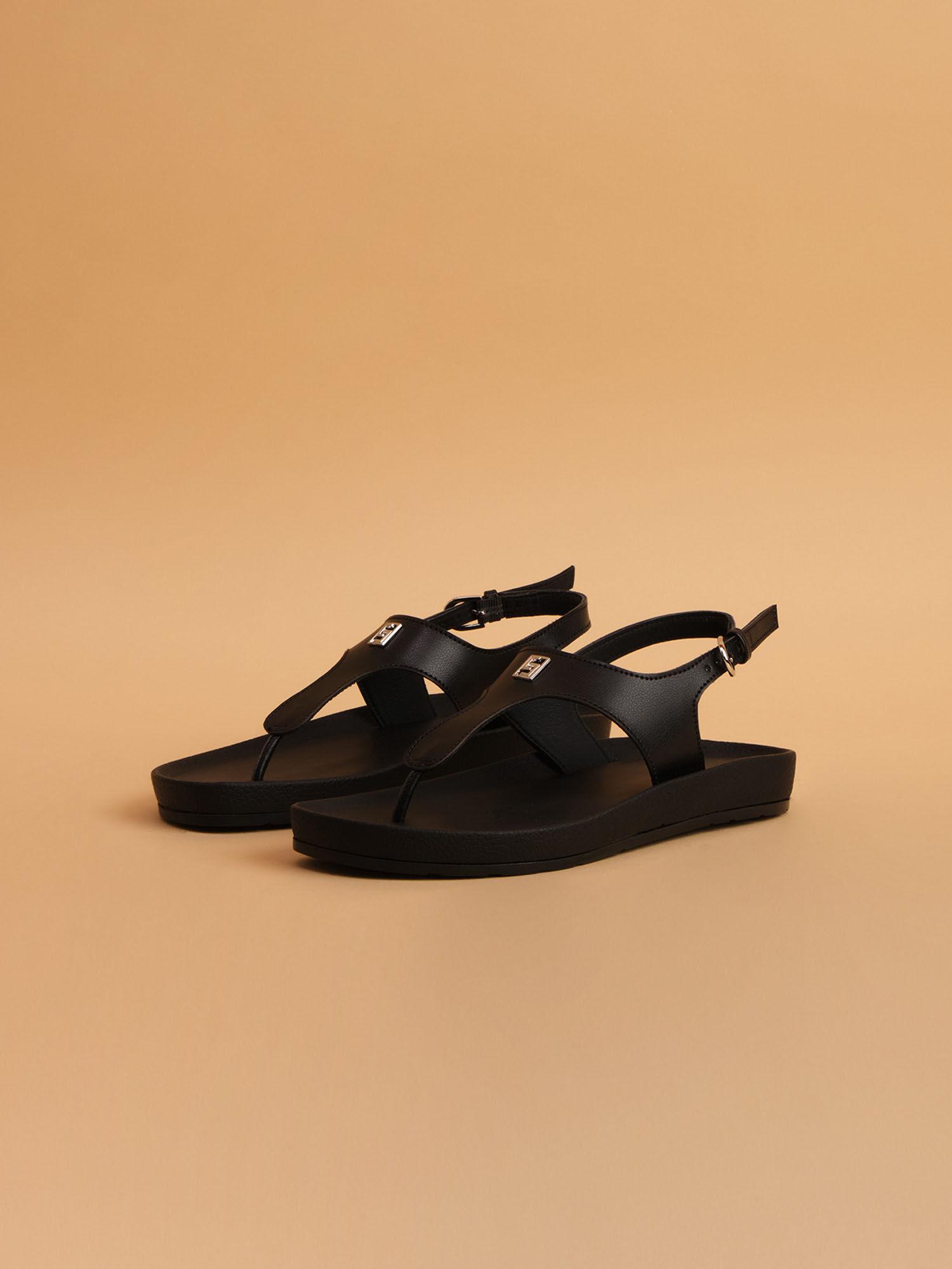 solid black astrid flats