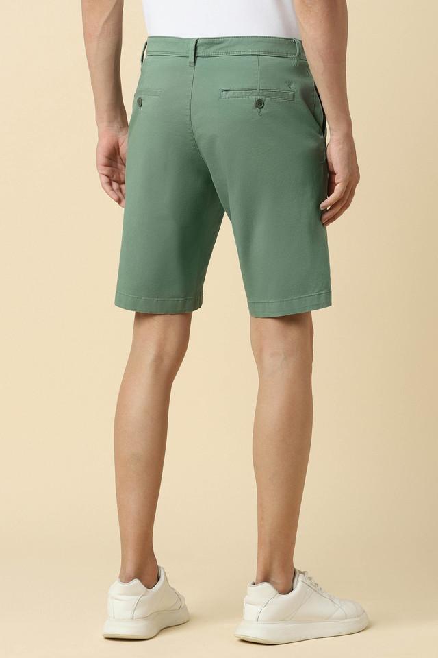 solid blended super slim fit mens shorts