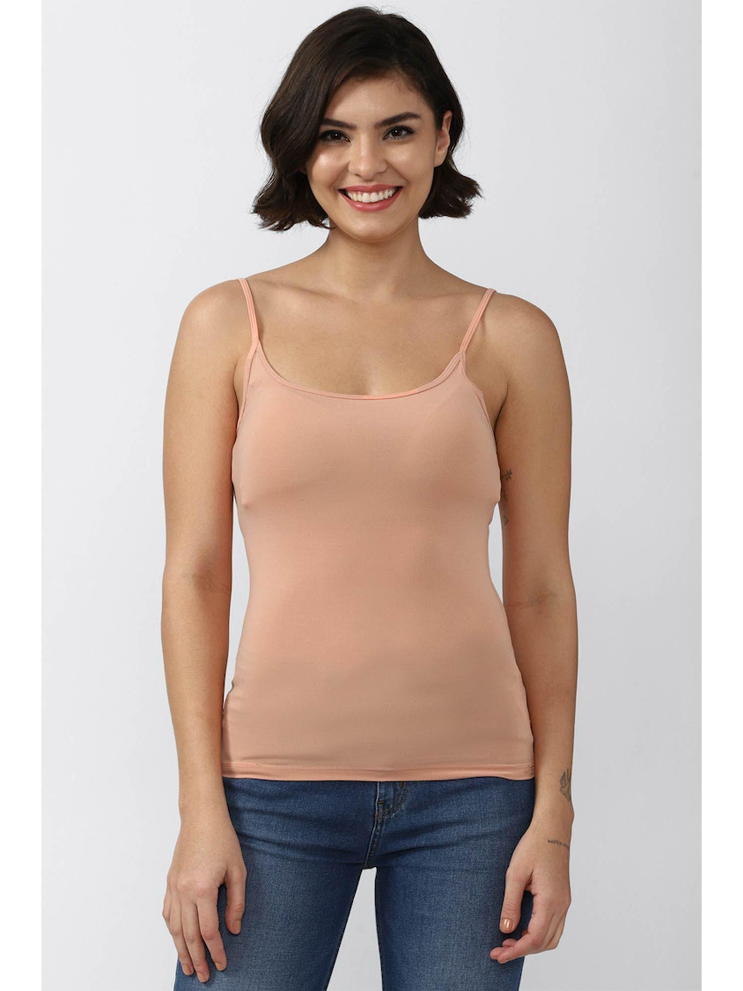 solid camisole peach