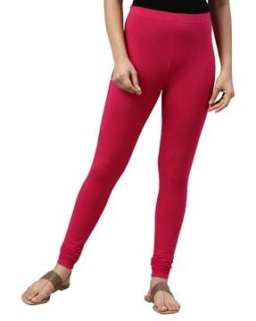 solid churidar leggings