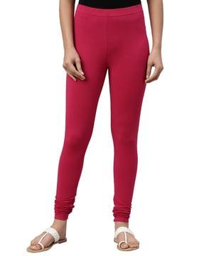 solid churidar leggings