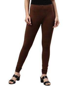 solid churidar leggings