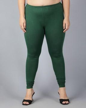 solid churidar leggings