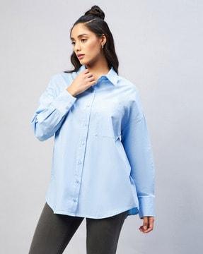 solid classic long shirt