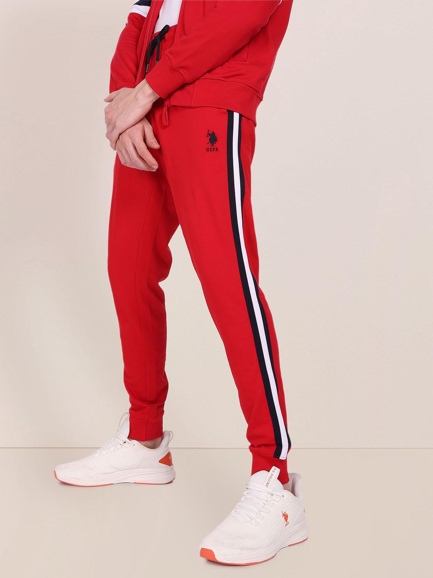 solid cotton joggers