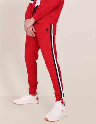 solid cotton joggers