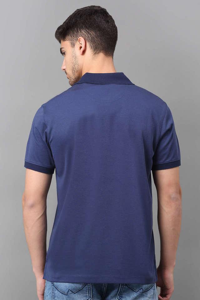 solid cotton polo mens t-shirt