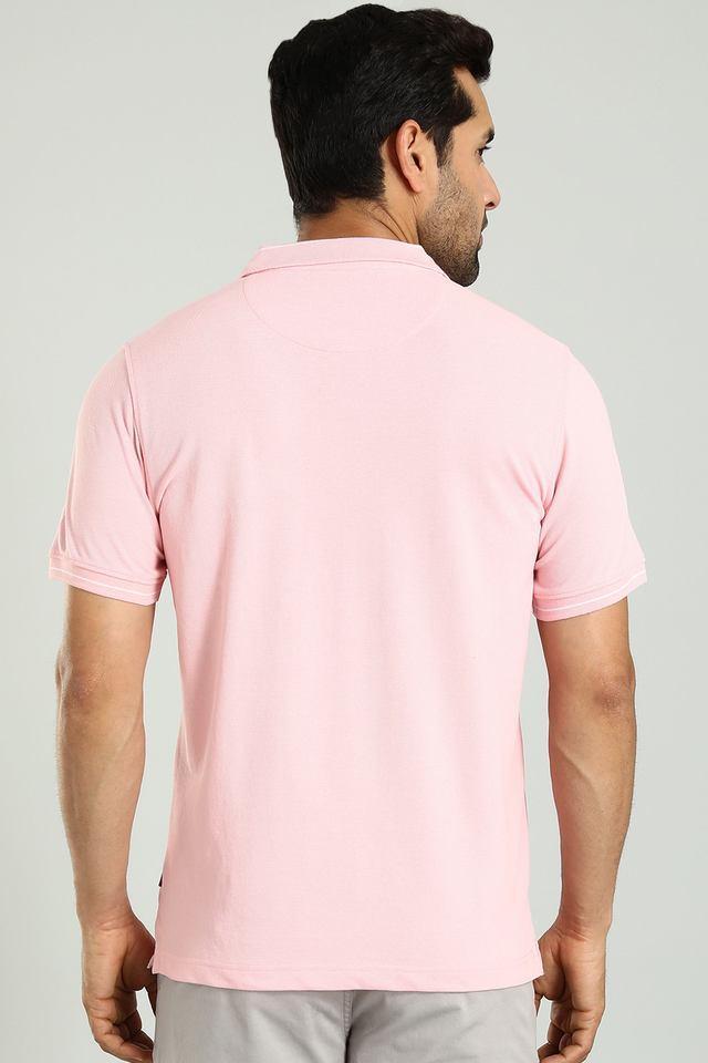 solid cotton polo mens t-shirt