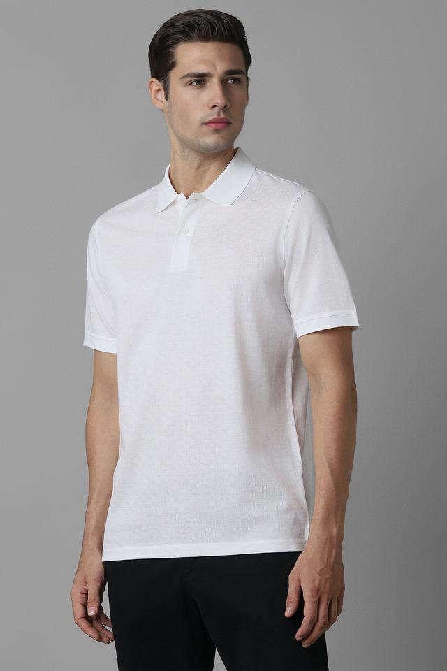 solid cotton polo mens t-shirt