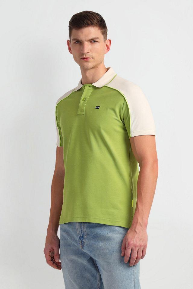 solid cotton polo mens t-shirt