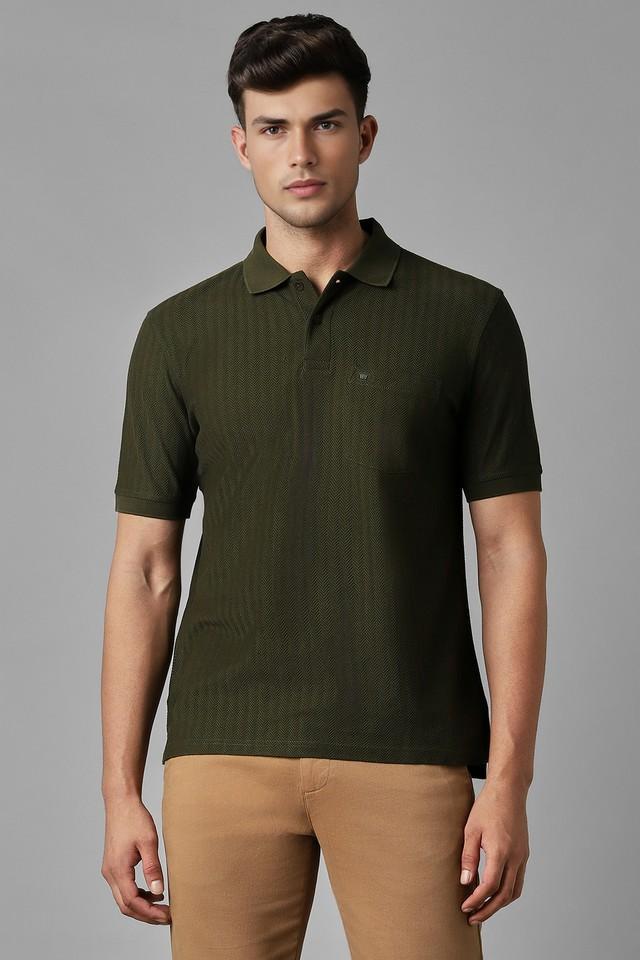 solid cotton polo mens t-shirt