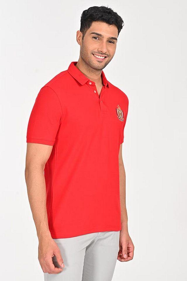 solid cotton polo mens t-shirt