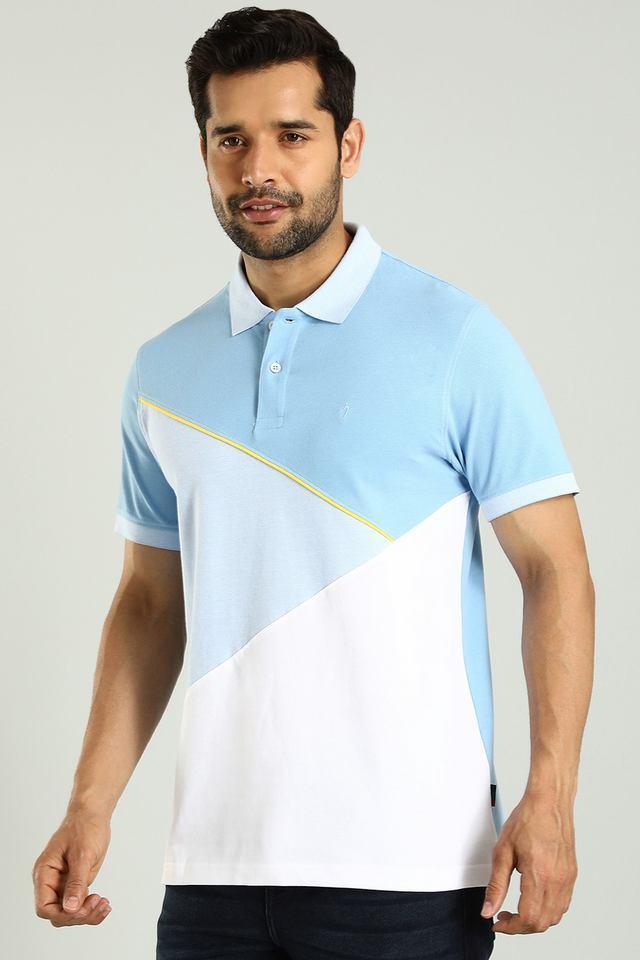 solid cotton polo mens t-shirt