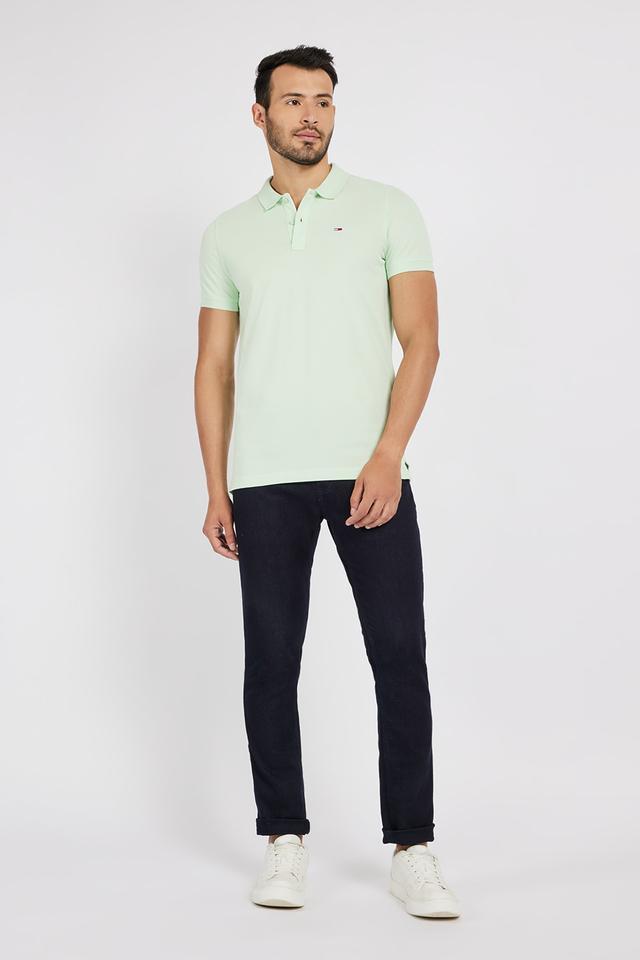 solid cotton polo mens t-shirt