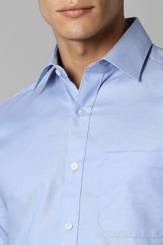 solid cotton regular fit mens formal shirt