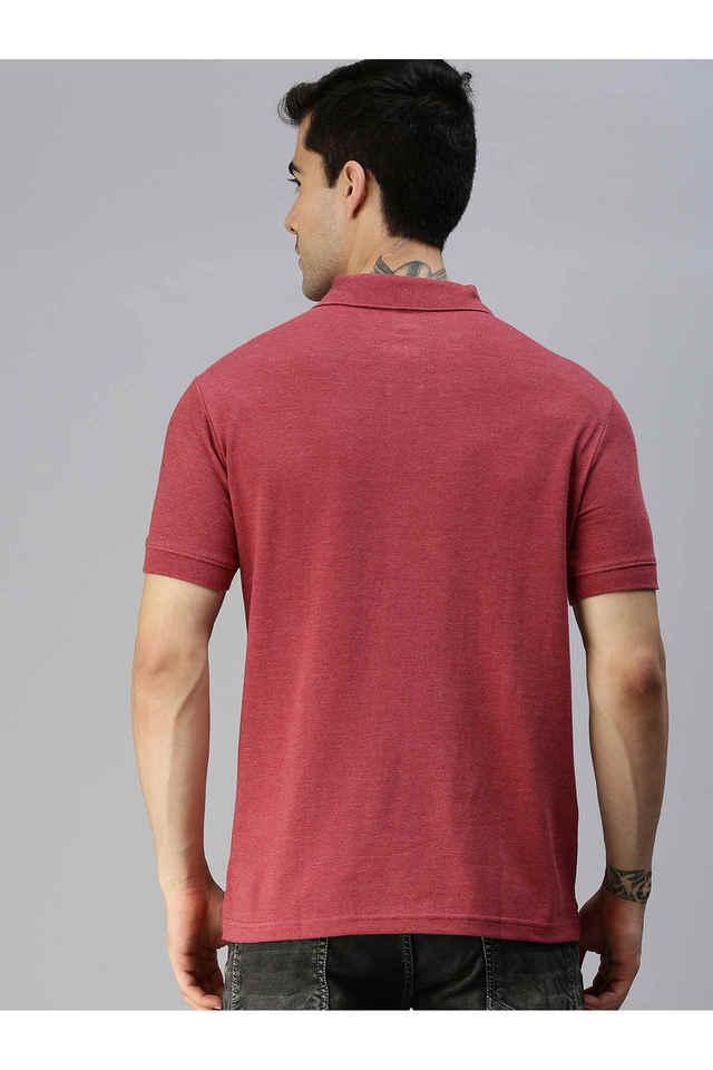 solid cotton regular fit mens t-shirt