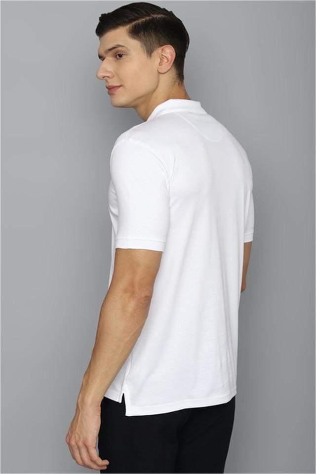 solid cotton regular fit mens t-shirt