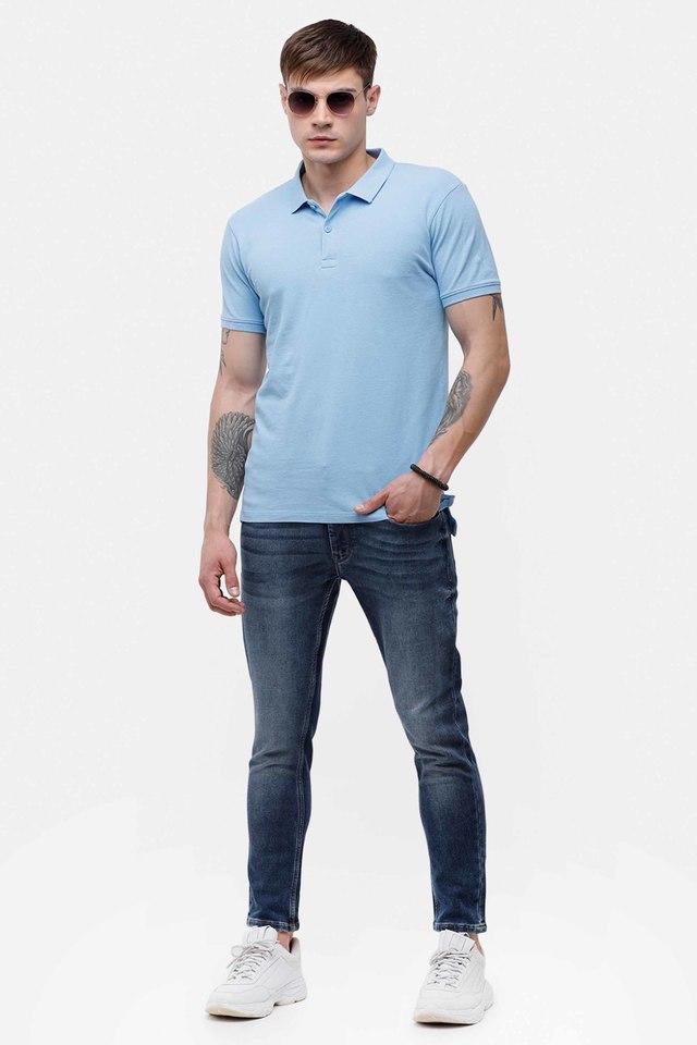 solid cotton regular fit mens t-shirt