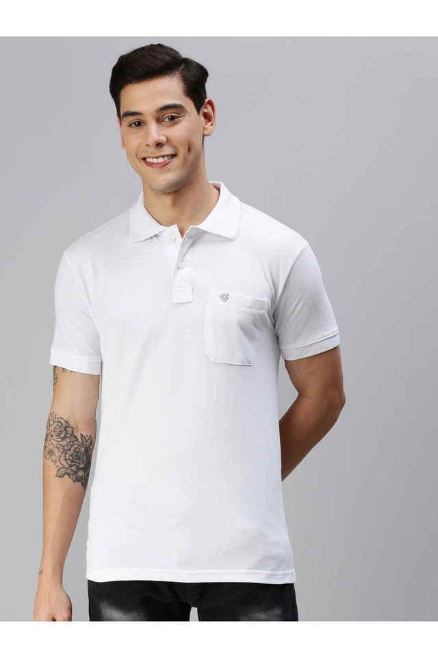 solid cotton regular fit mens t-shirt