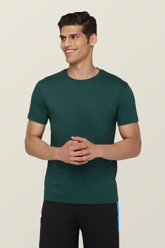 solid cotton regular mens t-shirt