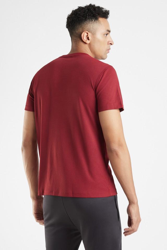 solid cotton round neck mens t-shirt