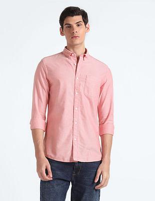 solid cotton shirt