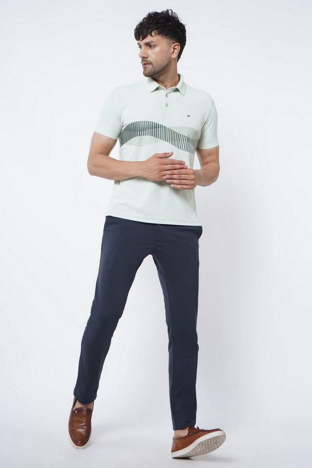 solid cotton slim fit mens casual wear chinos