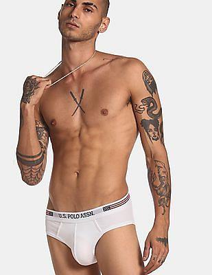 solid cotton spandex i650 briefs - pack of 1