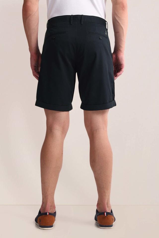 solid cotton straight fit mens shorts