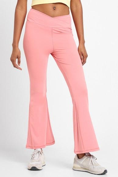 solid dark ankle length pants