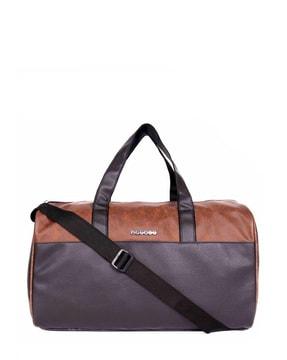 solid duffle bag