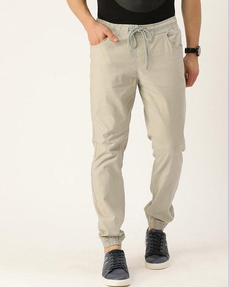 solid flat front trouser