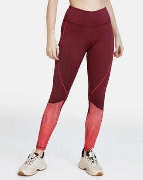 solid full length leggings for women