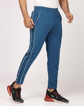 solid full length track pant