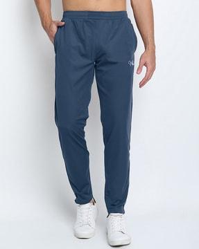 solid full length track pant