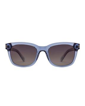 solid full-rim frame sunglasses