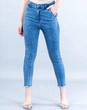 solid jeans