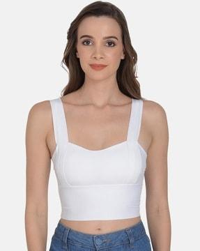 solid lightly-padded bralette