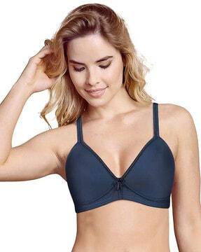 solid lightly padded t-shirt bra