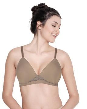 solid lightly-padded t-shirt bra